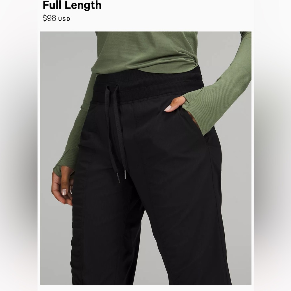 Lululemon Dance Studio Mid Rise Jogger Full Length